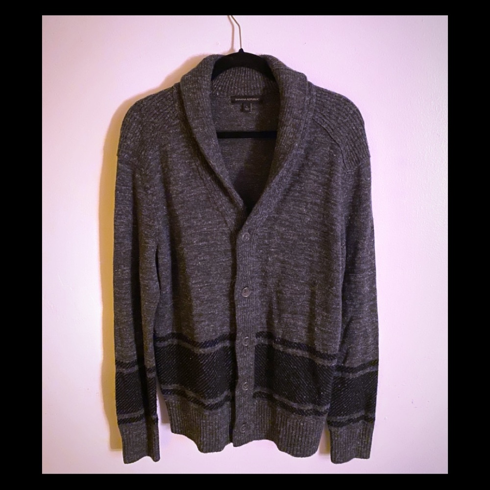 Banana Republic Heavy Shawl Cardigan